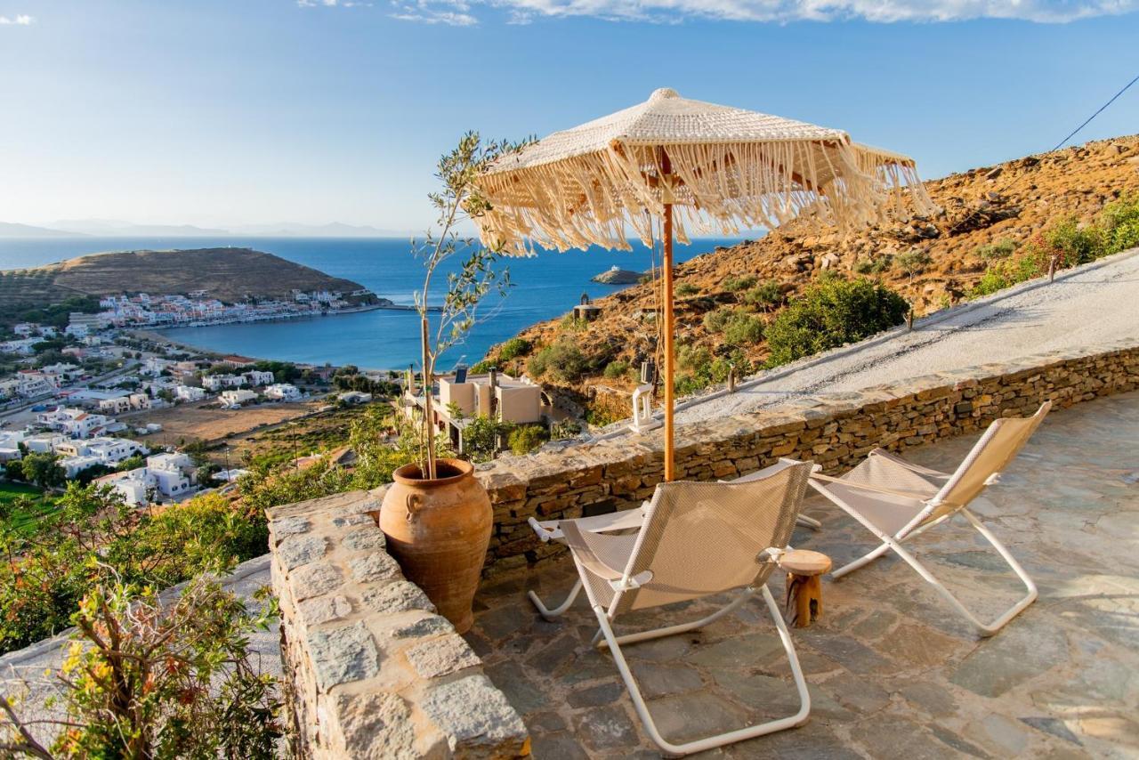 Luxurious Villa Lune With A Swimming Pool And A Fantastic Sea And Sunset View Ioulis Exterior foto