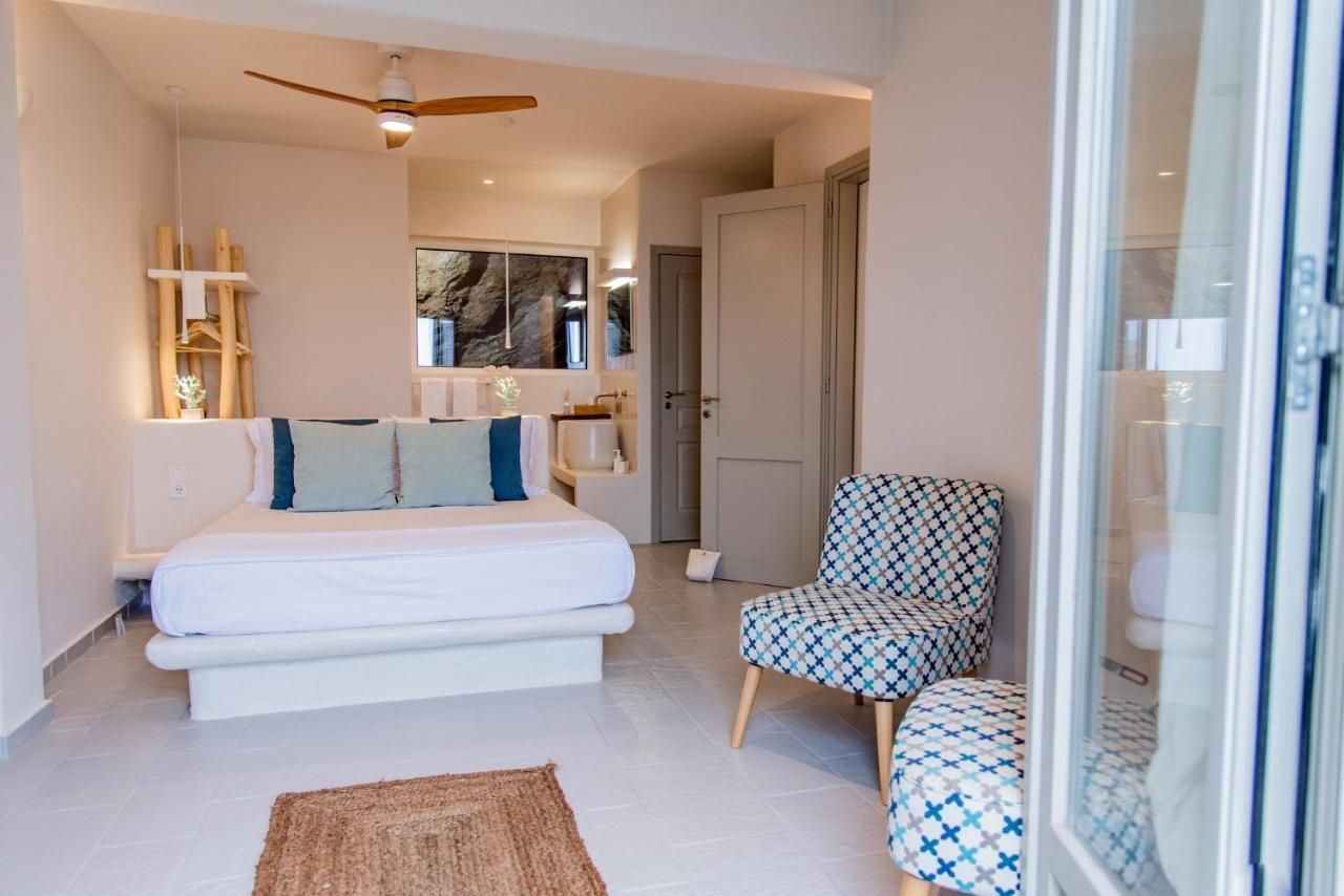 Luxurious Villa Lune With A Swimming Pool And A Fantastic Sea And Sunset View Ioulis Exterior foto